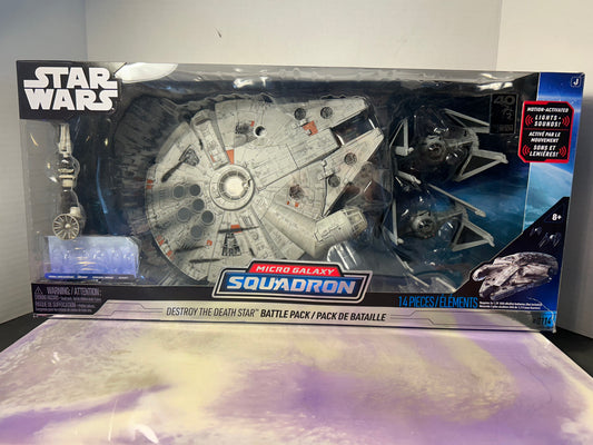 Star Wars Micro Galaxy Squadron Destroy The Death Star Battle Pack - New Opened