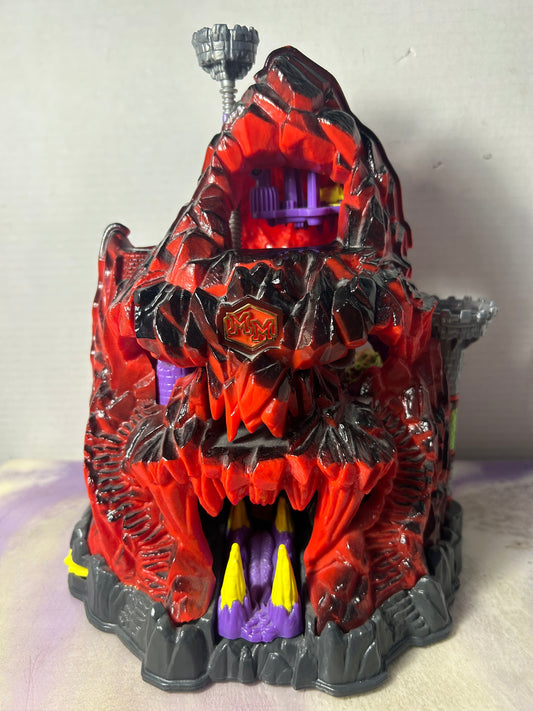 Vintage Mighty Max Doom Zones - Trapped in Skull Mountain - Rare Vintage 1993 Incomplete Playset Bluebird Toys Near Complete