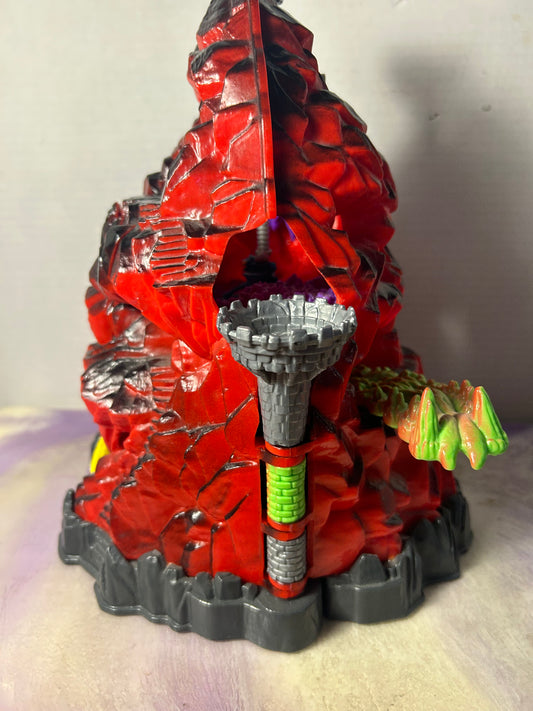 Vintage Mighty Max Doom Zones - Trapped in Skull Mountain - Rare Vintage 1993 Incomplete Playset Bluebird Toys Near Complete