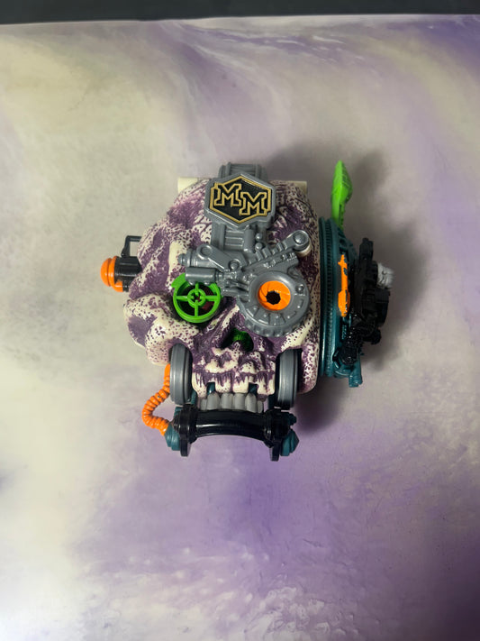Mighty Max Bytes Cyberskull Doom Zone Vintage 100% complete cyber skull - 1994 Bluebird - COMPLETE