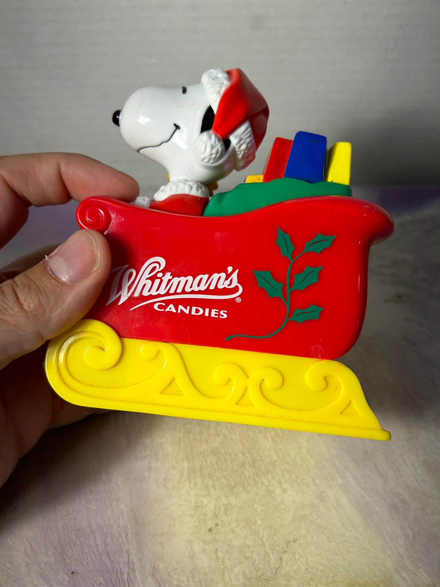 Vintage Peanuts SNOOPY PVC Plastic Candy Dispenser - Cake Topper Rare –  CPJCollectibles