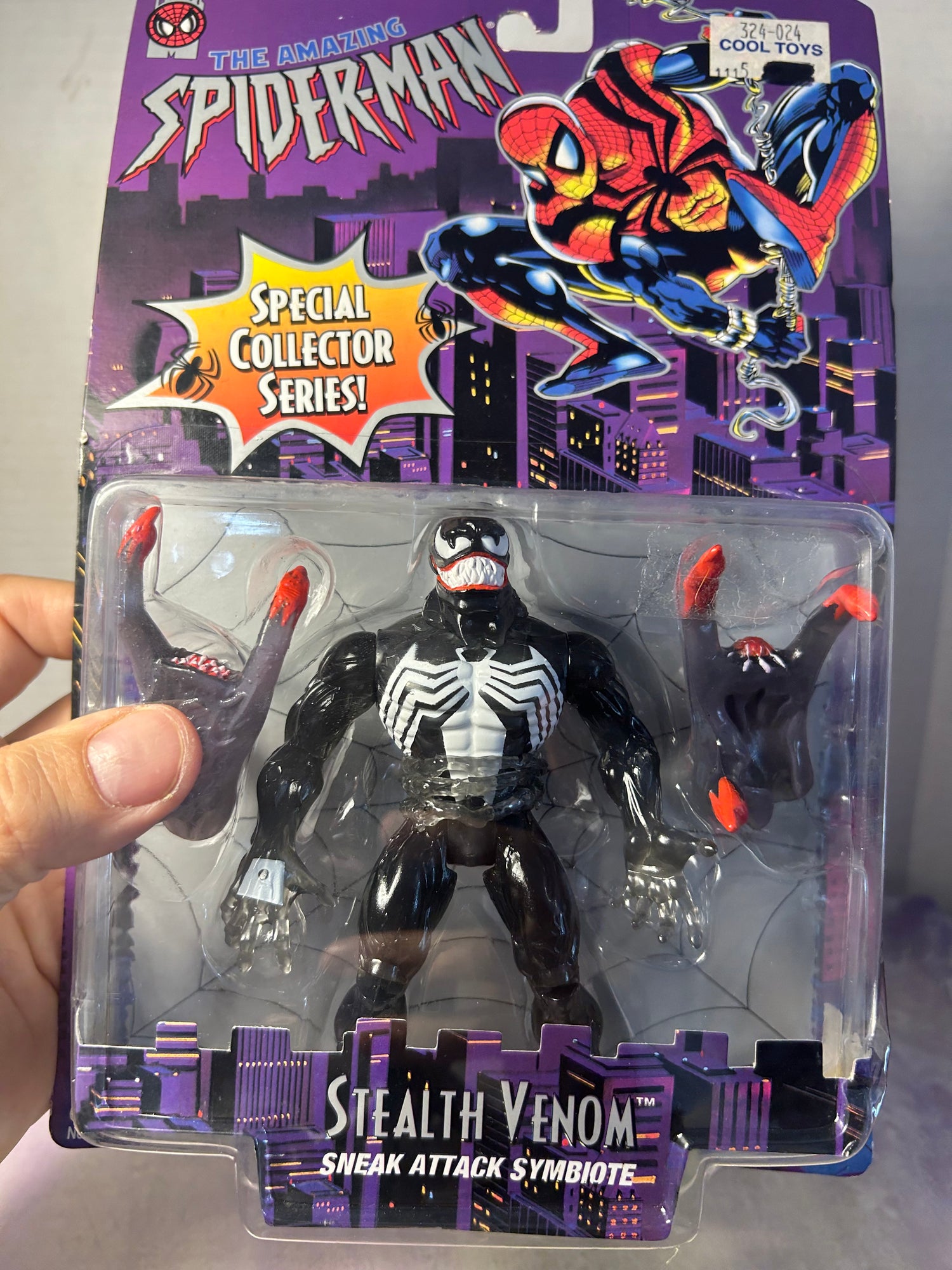 Stealth Venom Sneak Attack Action Figure Special Collectors Series Spi