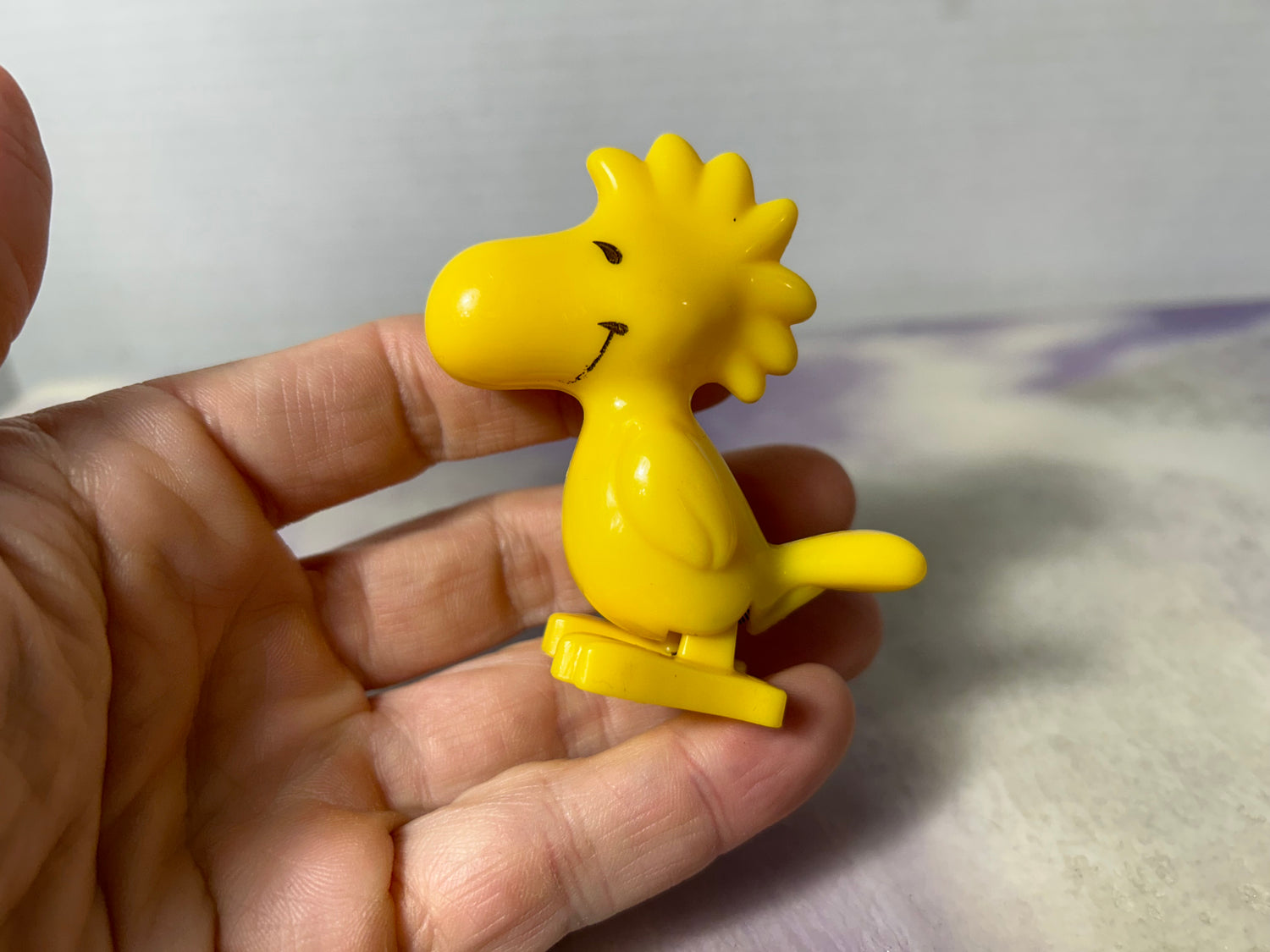 Vintage Peanuts - Woodstock Wind-Up Toy - Super Cute Charlie Brown