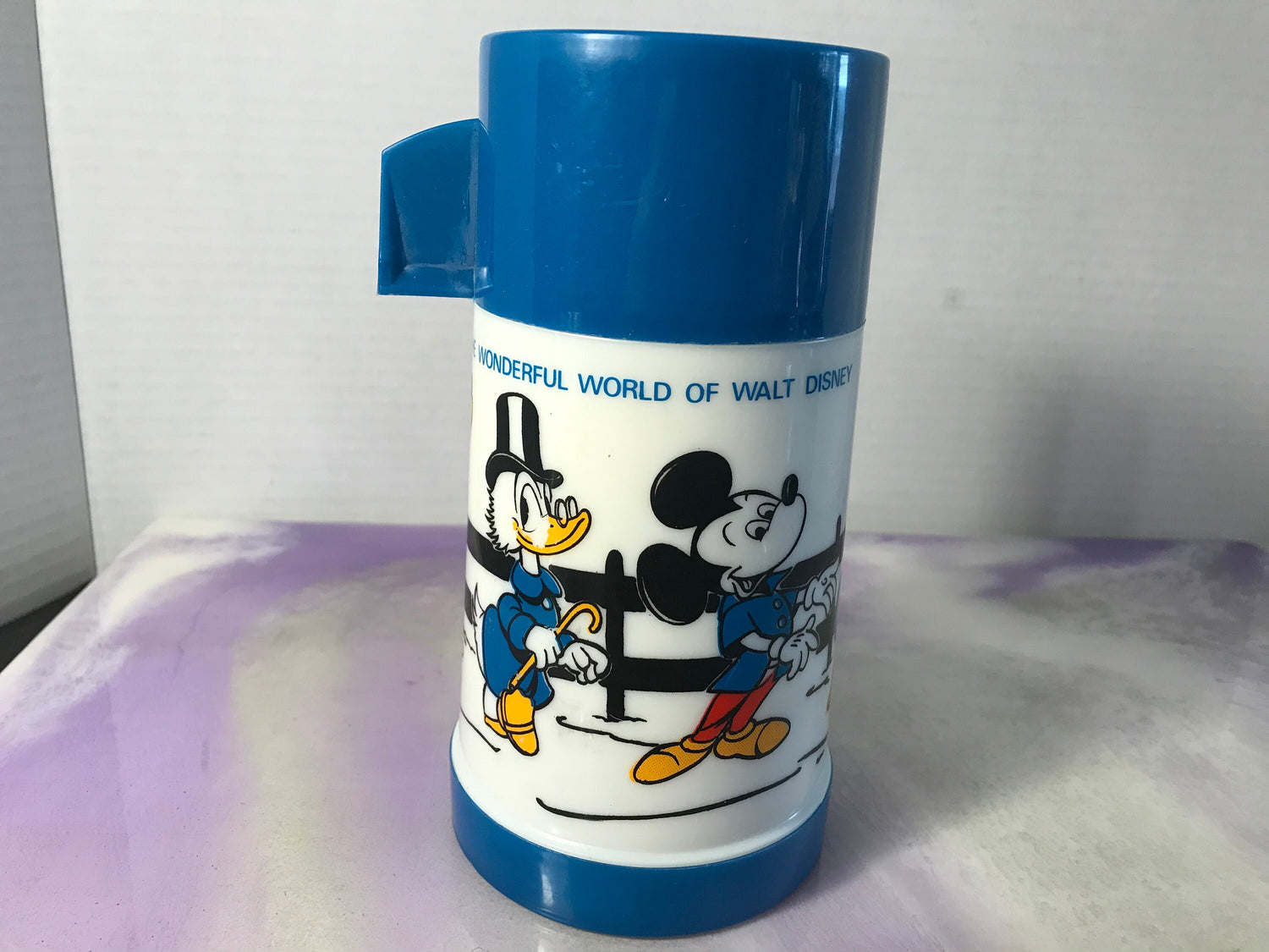 Vintage 1980's Wonderful World of Walt Disney Official Thermos